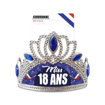 DIADEME ANNIVERSAIRE  MISS 18 ANS