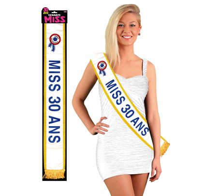 ECHARPE MISS 30 ANS