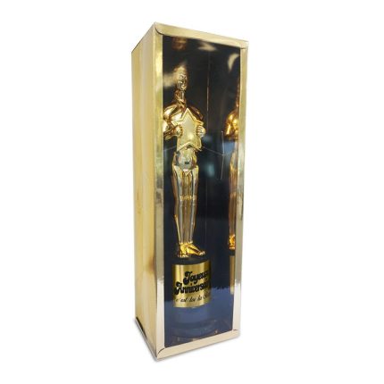 TROPHEE DE STAR DORE JOYEUX ANNIVERSAIRE