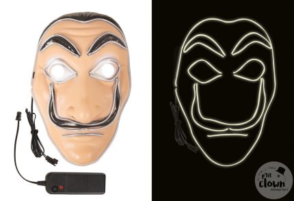 masques braqueur led 54061