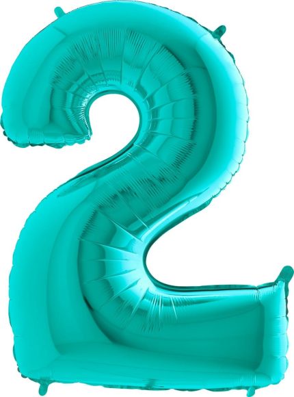 ballon 2 turquoise 102 cm