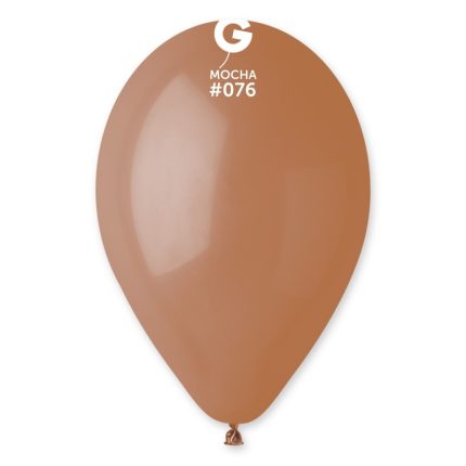 50 BALLONS LATEX MOKA 30 CM
