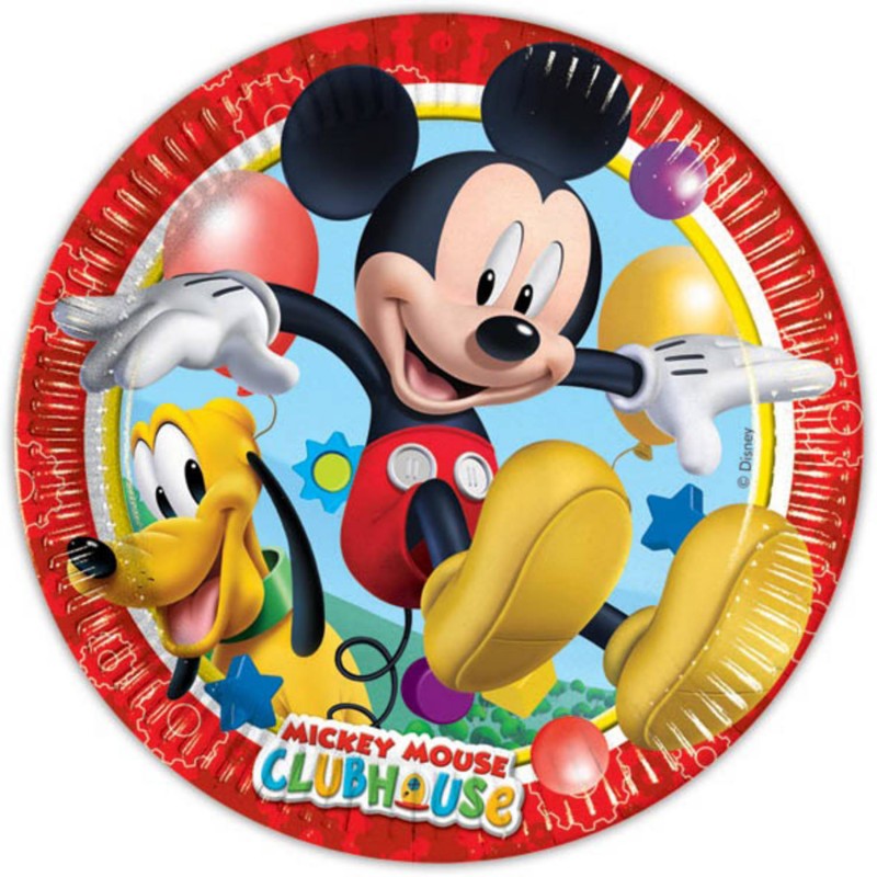 assiettes-jetables-mickey