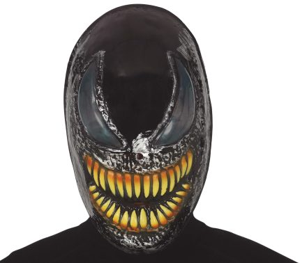 Masque noir héros pvc