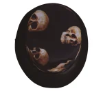 Haut-de-forme têtes de morts