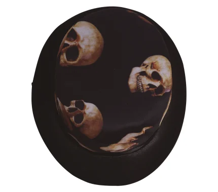Haut-de-forme têtes de morts