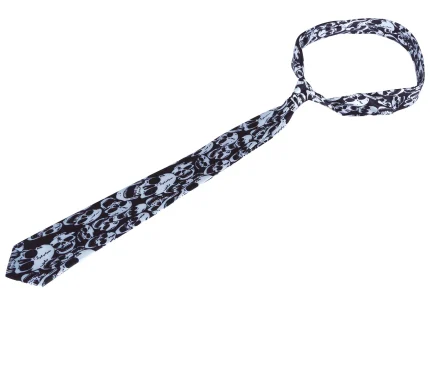 Cravate têtes de mort