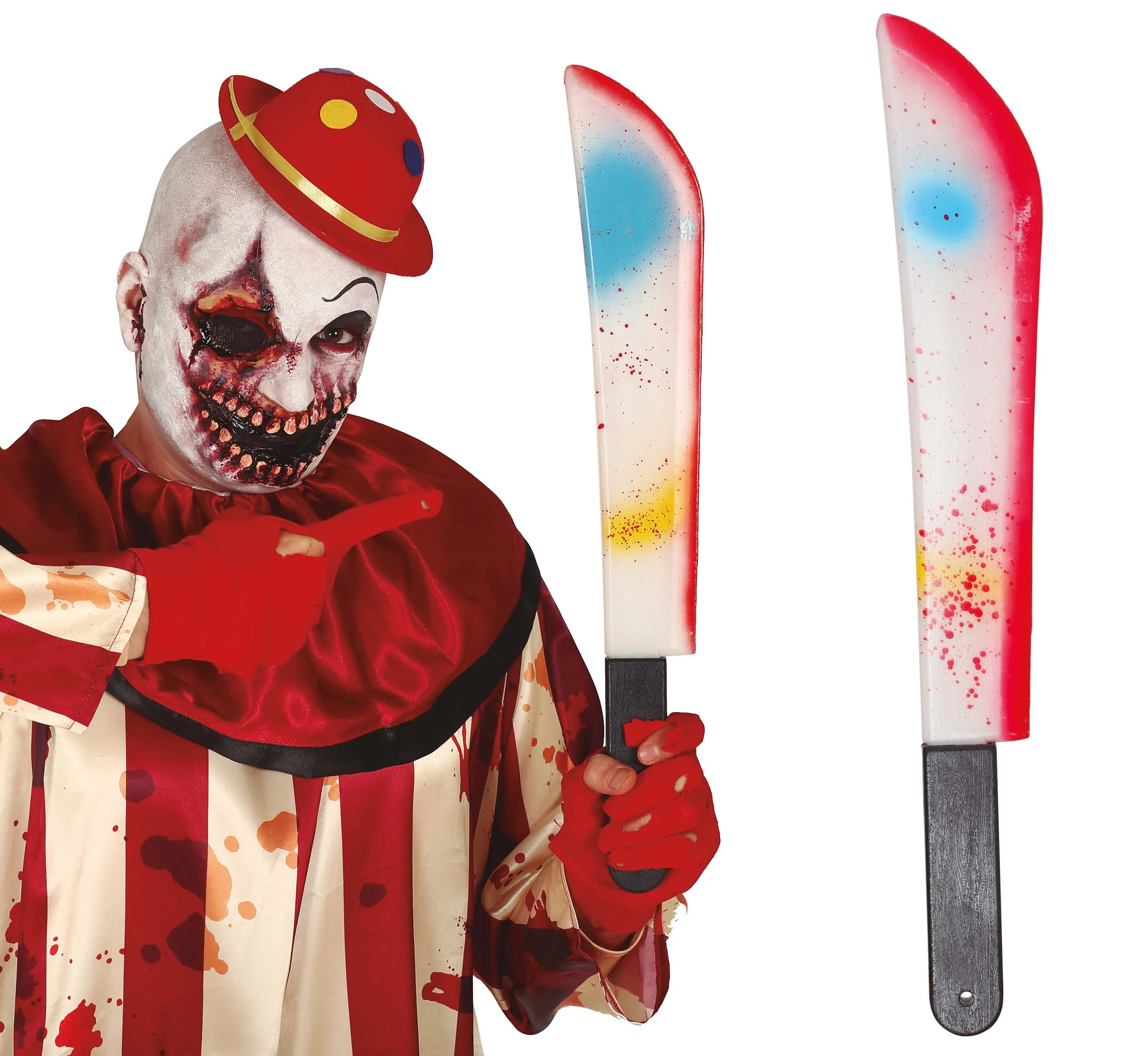 Machette multicouleur 54 cm Machette multicouleur 54 cm