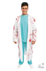 Costume chirurgien ensanglanté