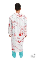 Costume chirurgien ensanglanté