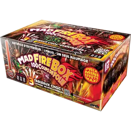 FEU D'ARTIFICE MAD FIRE BOX®