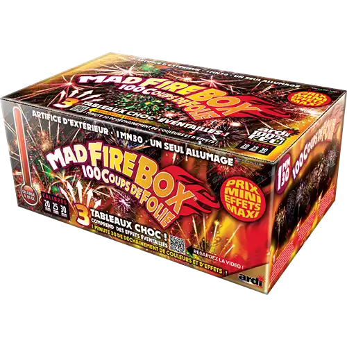 FEU D'ARTIFICE MAD FIRE BOX® FEU D'ARTIFICE MAD FIRE BOX®