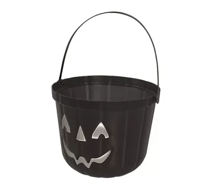 Seau citrouille 20 cm