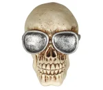 Tête de mort avec lunettes