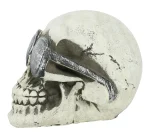Tête de mort avec lunettes