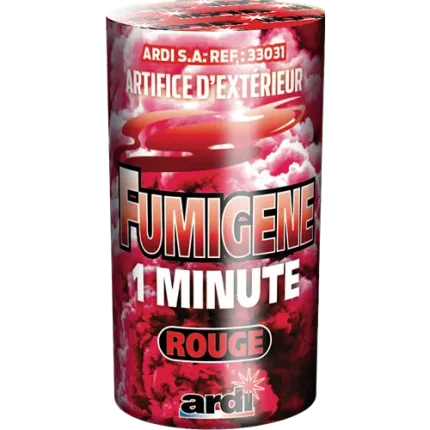 POT FUMIGÈNE 1 MN ROUGE