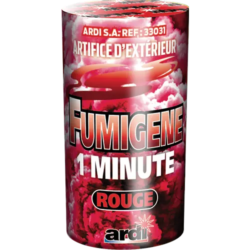 POT FUMIGÈNE 1 MN ROUGE POT FUMIGÈNE 1 MN ROUGE
