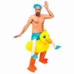 Costume auto gonflable canard