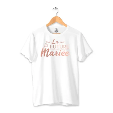 T-shirt "future mariée"