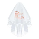 Voile evjf "future mariée"