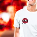 Pack 12 stickers textile evg