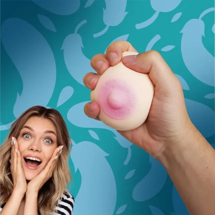 Squishy défouleur sein