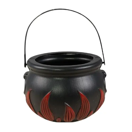 Chaudron de sorcière avec flammes Chaudron de sorcière avec flammes