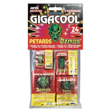 SÉLECTION DE PÉTARDS DÉMON® GIGACOOL®