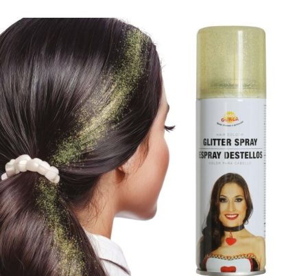SPRAY CHEVEUX PAILLETTE OR