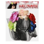SERRE-TÊTE HALLOWEEN AVEC VOILE