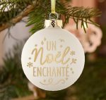 BOULE NOEL ENCHANTEE