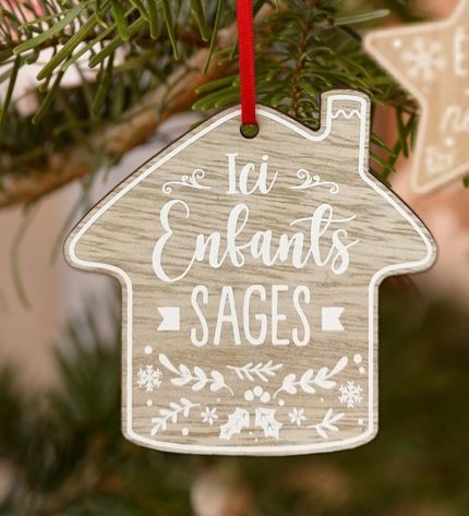 DECO SAPIN ICI ENFANTS CD7158V04 S