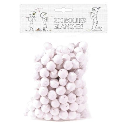 200 boules blanches