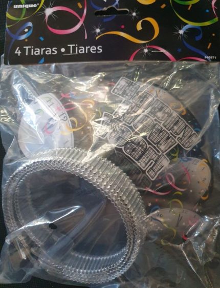 4 Tiares HNY serpentins 199740 PF