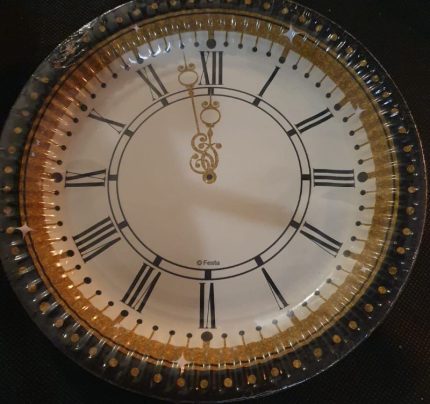 6 ASSIETTES 18 CM HORLOGE 224266 PF