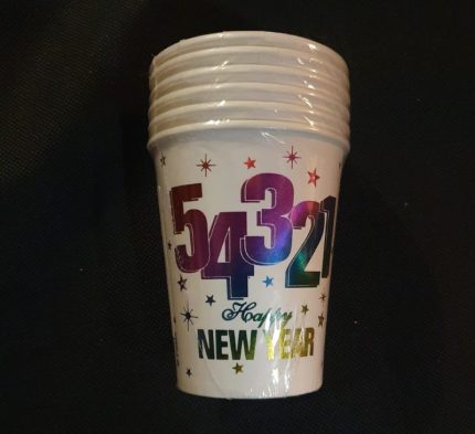 6 GOBELETS HNY RAINBOW 224262 PF
