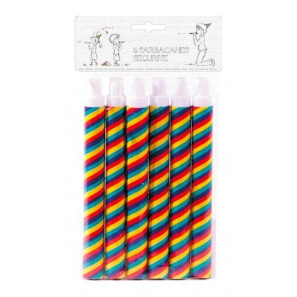 6 SARBACANNES COULEURS