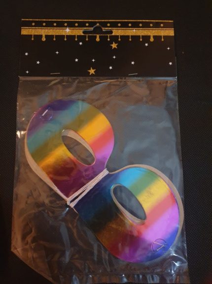 6 masques rainbow 224269 PF