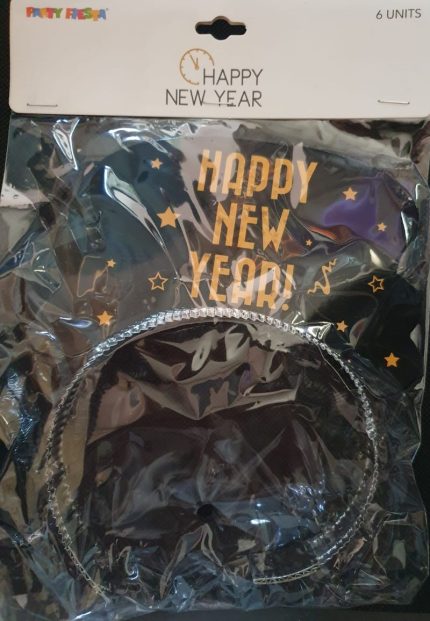 6 tiares noir et or HNY 228437 PF