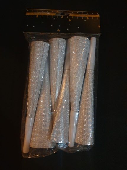 6 trompettes argent 224281