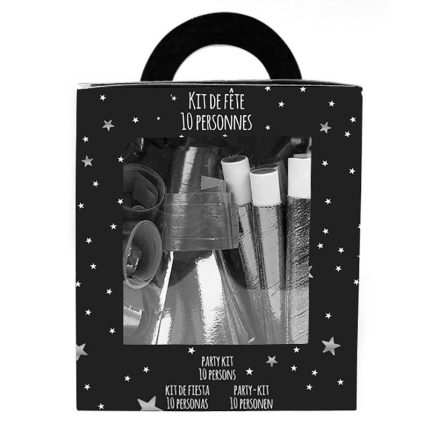 BOITE COTILLONS ARGENT 10 PER 21400AR CA
