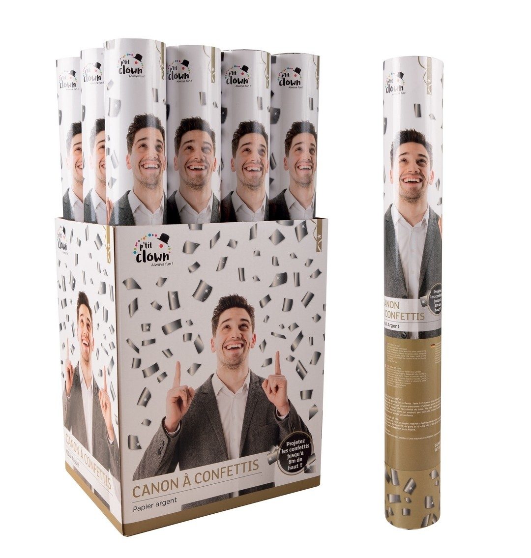 CANON CONFETTI 40 CM ARGENT 93006 CANON CONFETTI 40 CM ARGENT 93006
