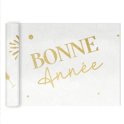 CHEMIN TABLE BONNE ANNEE CD8541 ST