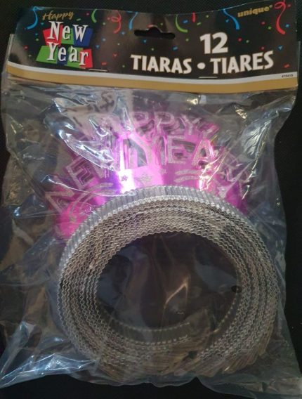 LOT 12 TIARES HNY MULTICOLORES 195963 PF