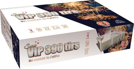FEU D'ARTIFICE SOIRÉE VIP® 390 TIRS
