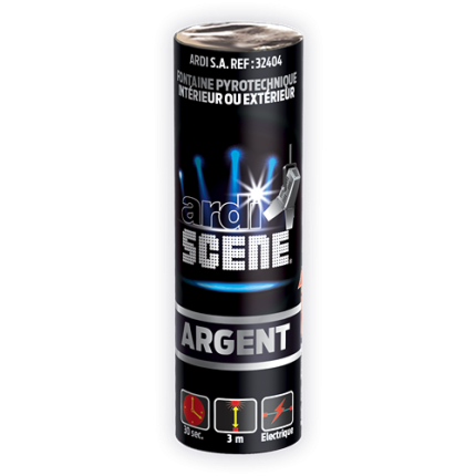 JET DE SCÈNE ARGENT